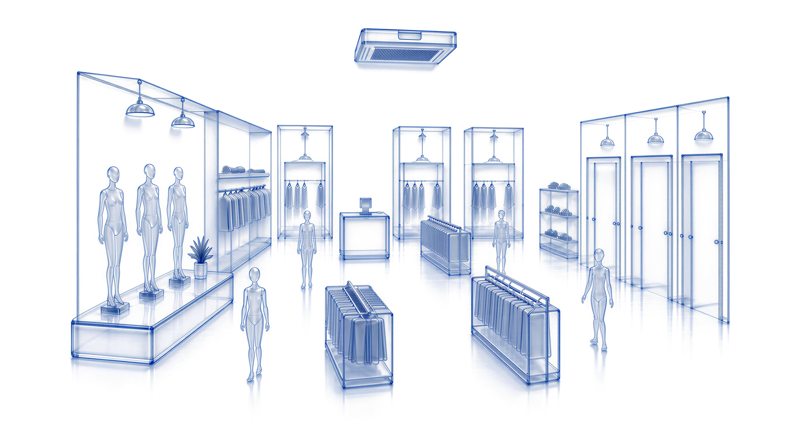 Layout negozio retail